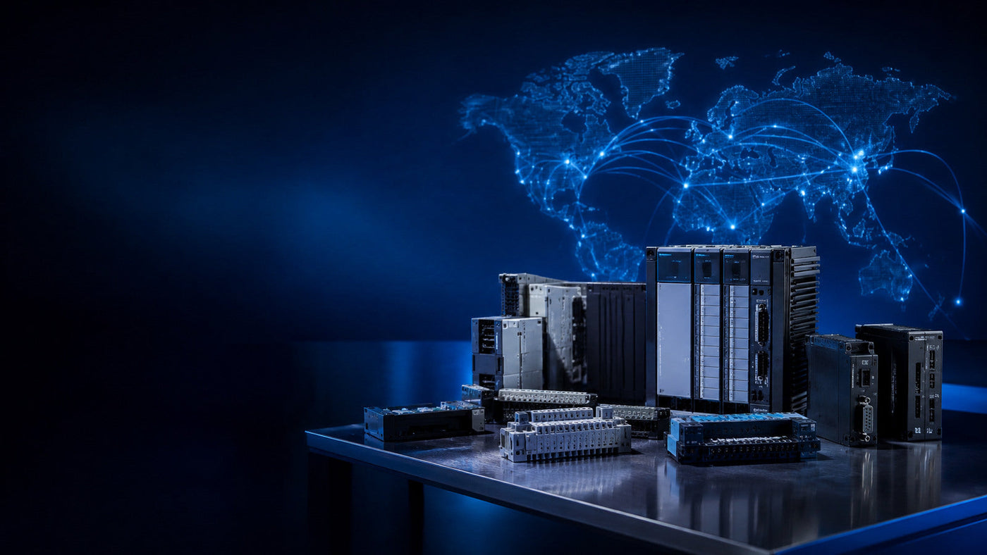 Obsolete industrial automation components with a global sourcing network